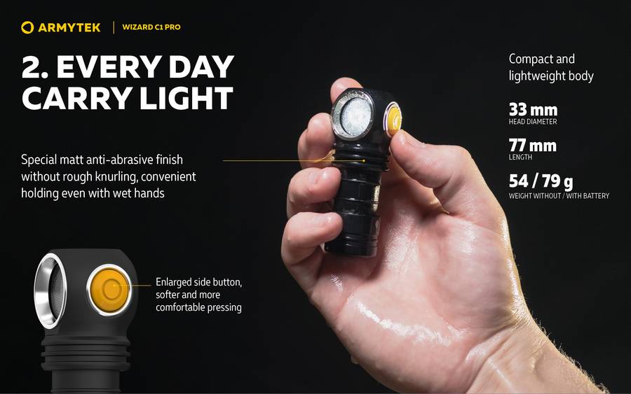 Prezent&aacute;cia čarodejn&iacute;ka C1 Pro Armytek Lamp: Slide N &deg; 5